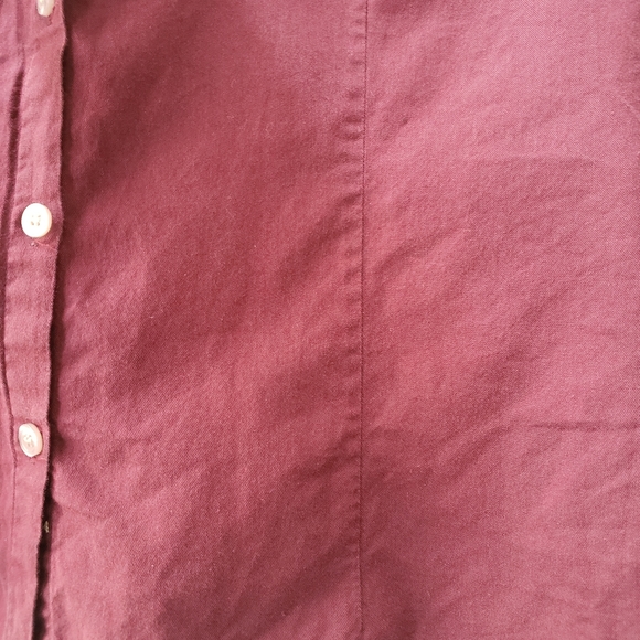Women's Tristan and Iseut XL Burgundy Shirt Size XL - Picture 7 of 10